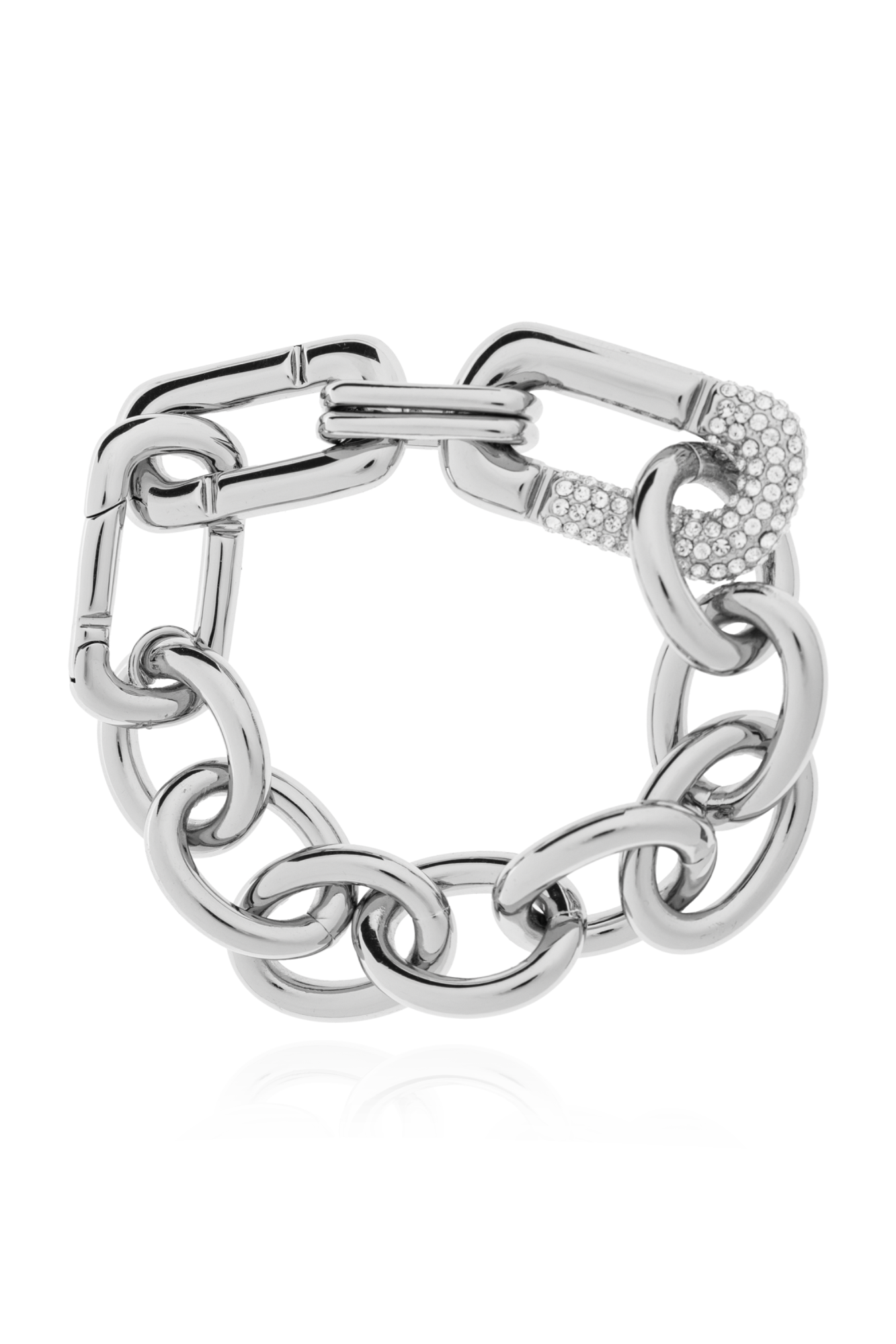 Silver Bracelet with shimmering crystals Marc Jacobs - Vitkac GB
